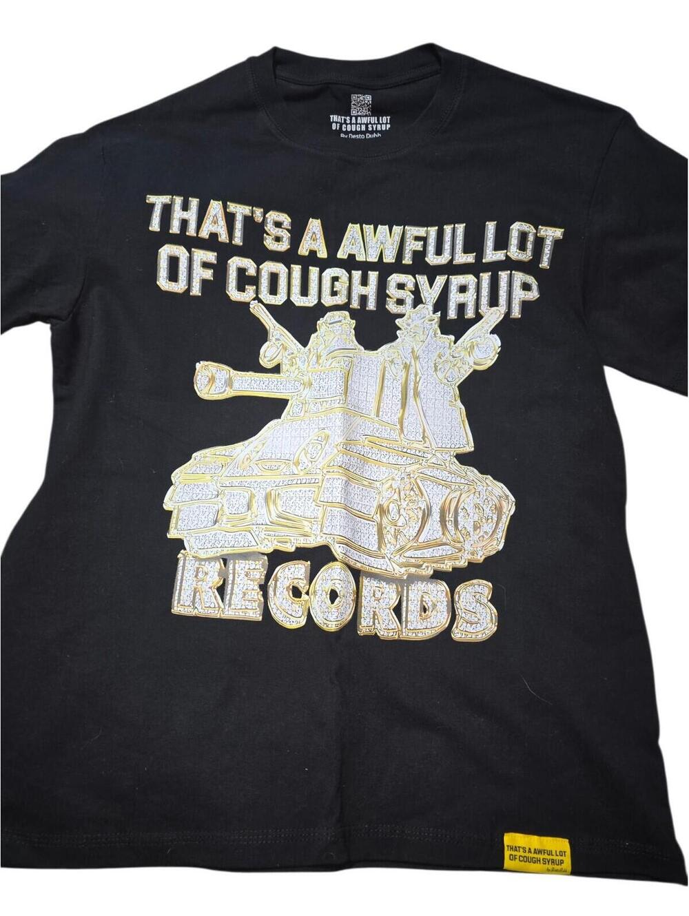 That's a Awful Lot of Cough Syrup T-Shirt Men Oversized S